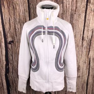 Lululemon Embroidered Rainbow Cuddle Up Jacket